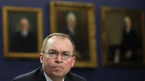 Trump chastised Mulvaney during shutdown meeting: report