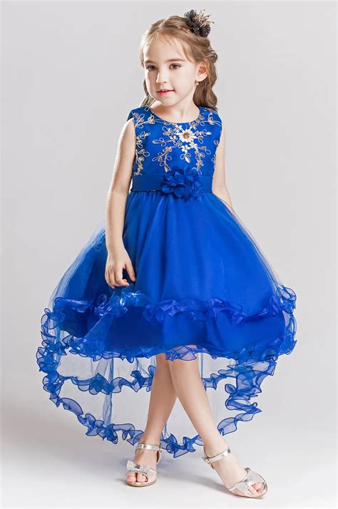 European Children Party Clothing Sleeveless Asymmetrical Sequins ...