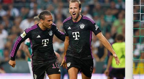 Harry Kane scores in Bundesliga debut as Bayern Munich routs Werder Bremen