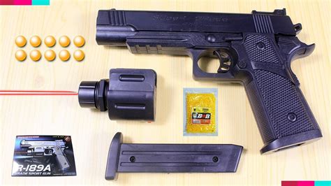 Realistic Toy Gun for Kids | Airsoft BB Bullet Shooter Toy Pistol - Guns Toys for Kids - YouTube