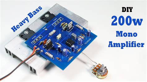 200w Layout Audio Power Amplifier Circuit Diagram|Electronic Design|Schematic Circuit Power Diagram