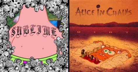 30+ SpongeBob-Themed Recreations of Famous Album Covers - Memebase - Funny Memes