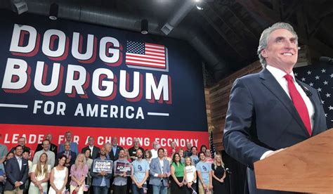 Gov. Doug Burgum runs for president on a record of business success and ...