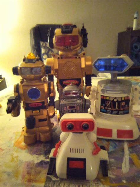 My vintage robot collection : r/toys