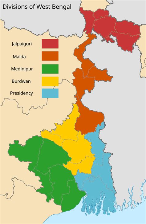 Administrative divisions of West Bengal - Wikiwand