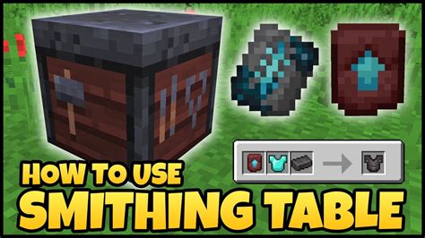 How to Use a Smithing Table in Minecraft - (Premium Unlocked ...