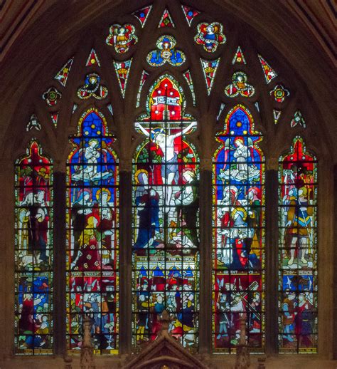 Stained glass window, Chichester Cathedral | The Crucifixion… | Flickr