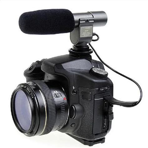 Sg-108 Camera Microphone Shortgun Mic Video For Canon Nikon Dv Dslr 5d ...