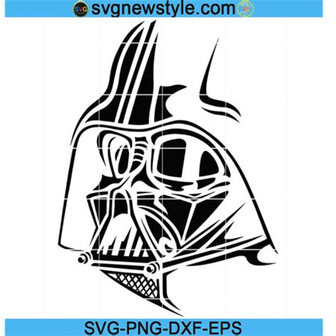 Darth Vader SVG, Star Wars svg, Darth Vader Logo svg, Luke Skywalker ...