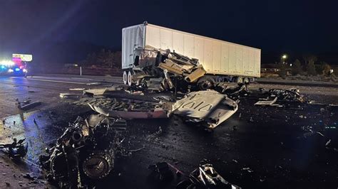 Fatal crash involving 'multiple semi trucks' kills 1 in Mesquite