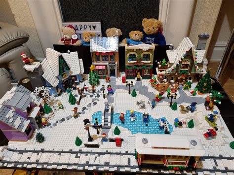 My Winter Village : r/lego