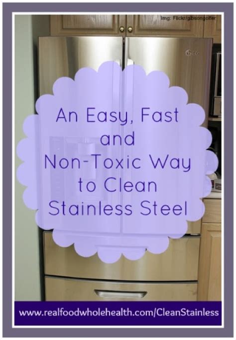 How To Make A Natural Stainless Steel Refrigerator Cleaner - Homestead & Survival