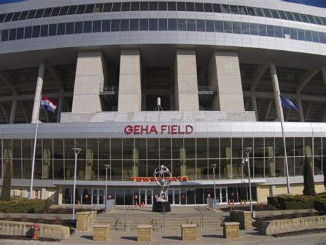 GEHA Field at Arrowhead Stadium in Kansas City Editorial Photography ...