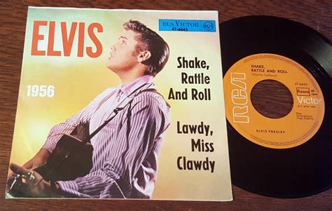 ELVIS PRESLEY "Shake Rattle And Roll" ÅRTAL (419274377) ᐈ Köp på Tradera