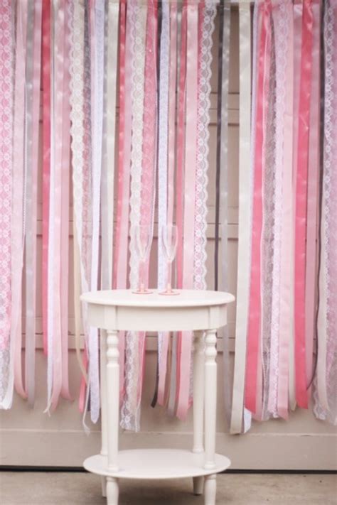 22 DIY Wedding Backdrops You Can Easily Make Yourself - Weddingomania