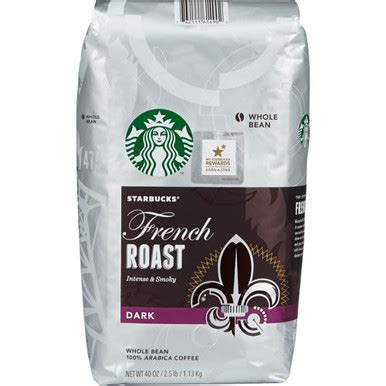 Starbucks French Roast Coffee Beans, 40 oz. - Whole And Natural