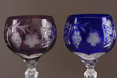 Colorful Crystal Stemware | EBTH