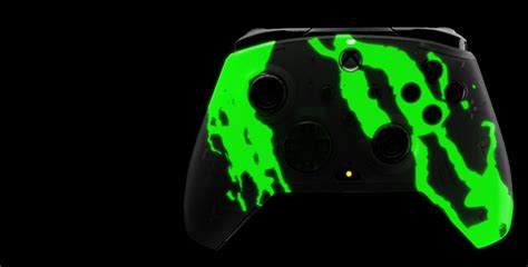 Xbox Series X|S & PC Jolt Green REMATCH GLOW Advanced Wired Controller ...