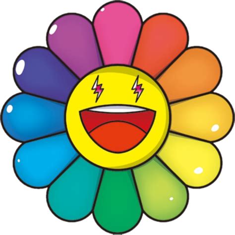Cool Wallpaper, Phone Wallpaper, Murakami Flower, Happy Smiley Face ...