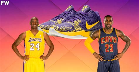 When Kobe Bryant Signed A Pair Of New Nike Shoes For LeBron James ...