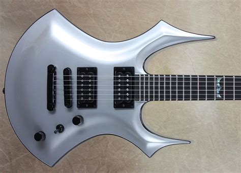 BC Rich USA Custom Shop Metalic Silver Virgin Electric Guitar