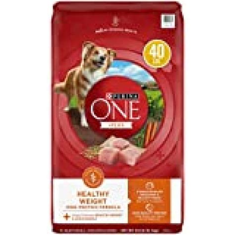 Purina ONE Weight Management, Natural Dry Dog Food, SmartBlend Healthy Weight Formula - 40 lb ...