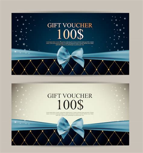 Premium Vector | Gift voucher template for your business