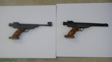 Gunlistings.org - Pistols RWS Diana Model 6G And 6M Single Shot Pneumatic Air Gun