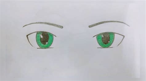 Anime | How to draw anime eyes | Drawing tutorial - YouTube