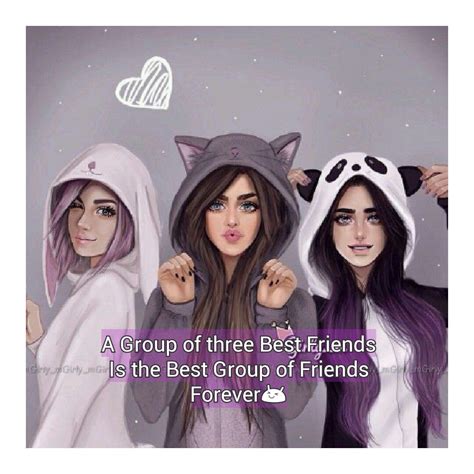 Pin de Ifrah Ansari en B♥F♡F♥ | Tres mejores amigas, Mejores amigas dibujo, Imagenes de mejores ...