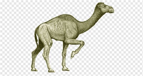 Bactrian camel Camelops Extinction Pliocene Titanotylopus, others, mammal, fauna, wildlife png ...