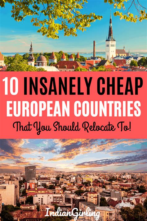 The Cheapest Places In Europe To Live For Nomadic Souls