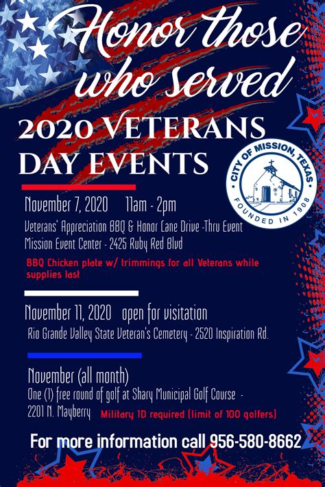 2020 Veterans Day Events | City of Mission