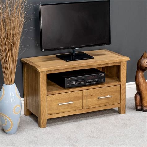 contemporary oak tv cabinet | Small tv unit, Oak tv cabinet, Wooden tv unit