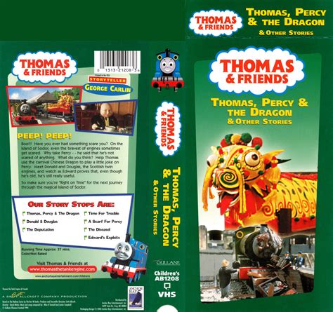 Thomas, Percy and the Dragon (2003 VHS Cover) : Anchor Bay Entertainment, Gullane Entertainment ...