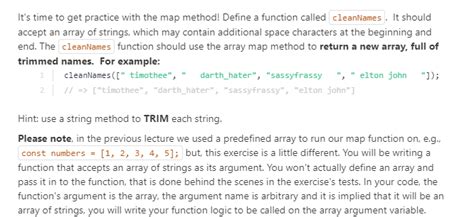 javascript - Creating a Function with the Map Method (Colt Steele Web ...