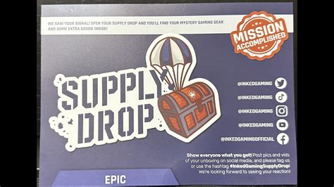 Epic ($100) Supply Drop 1 from Inked Gaming - YouTube