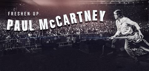 Paul McCartney Confirms Initial Freshen Up Tour Dates