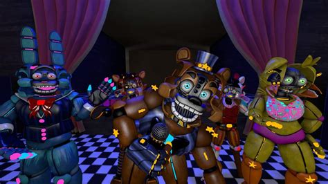 Advanced Animatronics Stage pose. I was bored | Five Nights At Freddy's Amino