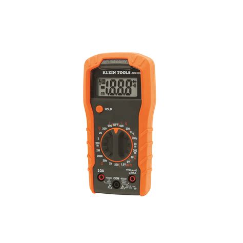 Digital Multimeter, Manual-Ranging, 600V - MM300 | Klein Tools - For ...