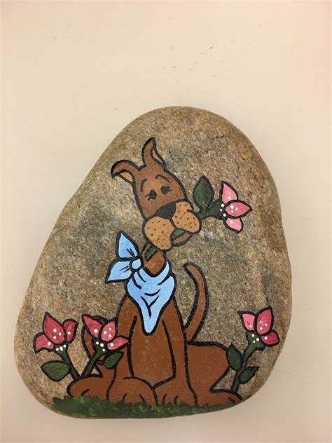 Pin on Dog Painted Rocks