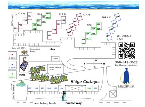 Resort Map - Lighthouse Oceanfront Resort