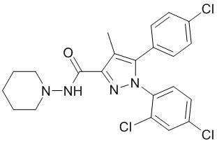 Rimonabant (SR141716) | CAS 168273-06-1 | AbMole BioScience | Rimonabant Price