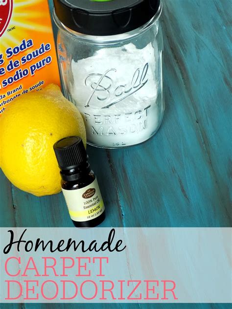 Homemade Carpet Deodorizer - Frugally Blonde