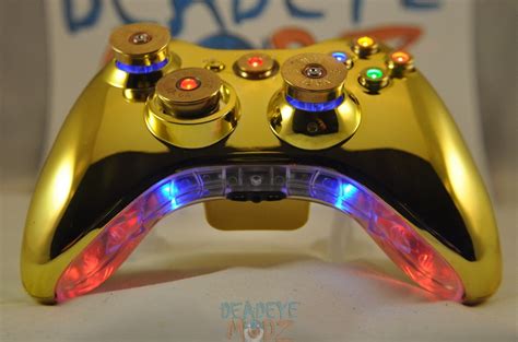 Xbox 360 Custom Controller Full Set of LED Bullet by DeadEyeModz