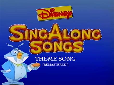 Disney's Sing Along Songs Theme Song (REMASTERED) by smochdar on DeviantArt