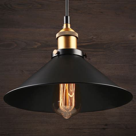 Modern Industrial Pendant Light In Black Finish | Modern.Place