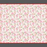 Vintage Floral Girly Flowers Wrapping Paper | Zazzle