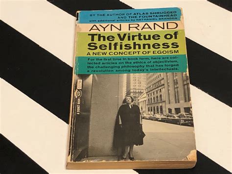 The Virtue of Selfishness: A New Concept of Egoism by Ayn Rand (1964) softcover book