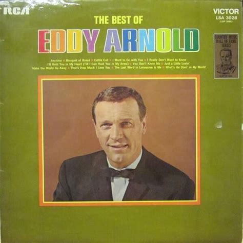 Eddy Arnold - The Best Of Eddy Arnold Lyrics and Tracklist | Genius